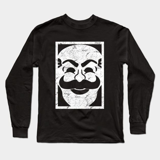 FSociety Mr Robot Long Sleeve T-Shirt by Yellowkoong